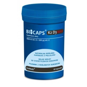 FORMEDS BICAPS K2 D3 MAX, 60kaps.