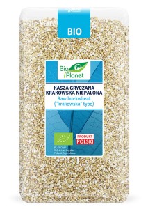 Kasza gryczana krakowska niepalona BIO 1 kg Bio Planet