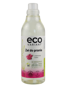 Eko żel do prania uniwersalny różany 1000 ml - 33 prania Ecovariant