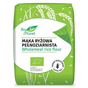 Mąka Ryżowa Pełnoziarnista BIO 1 kg Bio Planet