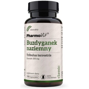 Buzdyganek Naziemny - Tribulus Terrestris 200mg 90 kap. Pharmovit