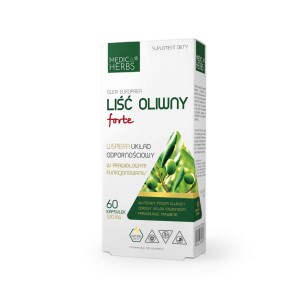 Liść Oliwny Forte 60 kapsułek Medica Herbs