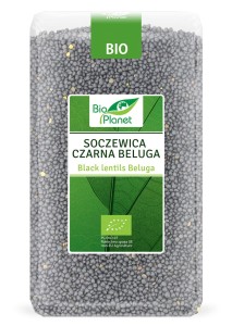 soczewica czarna beluga bio 1 kg bio planet