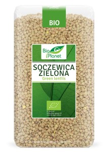soczewica zielona bio 1 kg bio planet 