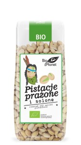 pistacje prażone i solone bio 100 g bio planet 
