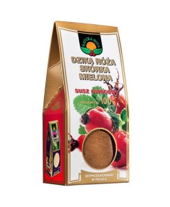 Dzika róża skórka mielona 100 g NATURA WITA