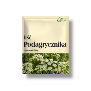 Podagrycznik liść, herbatka ziołowa, suplement diety 50 g FLOS 