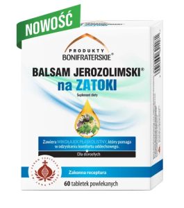 Balsam Jerozolimski na zatoki 60 tabl. PRODUKTY BONIFRATERSKIE
