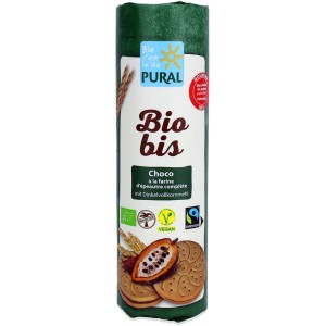 Ciastka markizy orkiszowe z kremem kakaowym wegańskie bio 320 g PURAL Bio bis