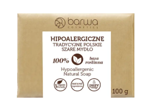 Szare mydło tradycyjne polskie 100 g BARWA