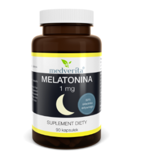Melatonina 1 mg - 90 kapsułek Medverita