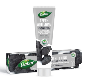 Pasta dabur wybielająca z węglem organiczna 100 ml dabur international LTD