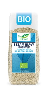Sezam biały niełuskany bio 400 g BIO PLANET