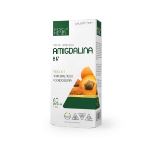 Amigdalina B17 4 mg 60 kaps. MEDICA HERBS