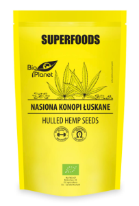 Nasiona konopi  łuskane BIO PLANET 200g
