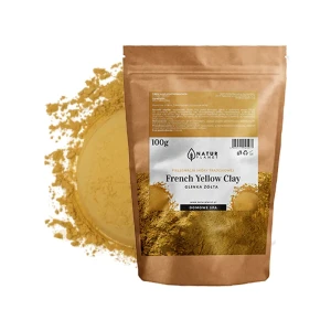 Glinka żółta w proszku naturalna kosmetyczna 100g Natur Planet 