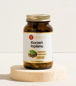 Łopian korzeń 500 mg 90 kaps. YANGO
