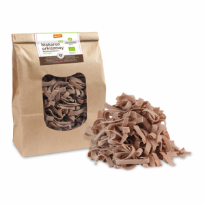 Makaron orkiszowy pełnoziarnisty demeter 350 g. JUCHOWO