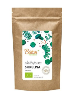 Spirulina ekologiczna BATOM 250G/625 tabl.