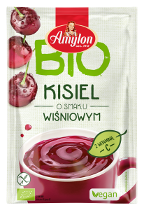 Kisiel instant o smaku wiśniowym bio 30 g AMYLON