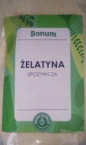 Żelatyna spożywcza 500 g BONUM