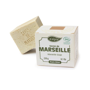 Mydło marsylskie w kostce oliwkowe eco 200 g ALEPIA