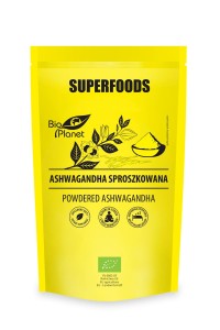 Ashwagandha sproszkowana bio 150 g BIO PLANET