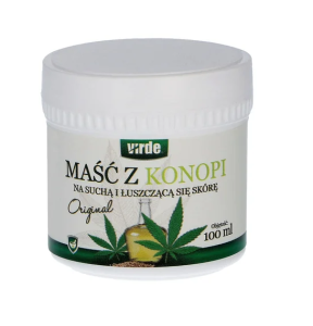 Maść konopna z żywokostem i gojnikiem 100ml VIRDE