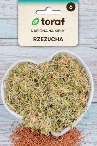 Nasiona na kiełki – Rzeżucha 30g  Toraf