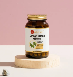 Ginkgo biloba (100mg) 90 kaps. YANGO