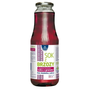 Sok z brzozy z granatem 990 ml Oleofarm