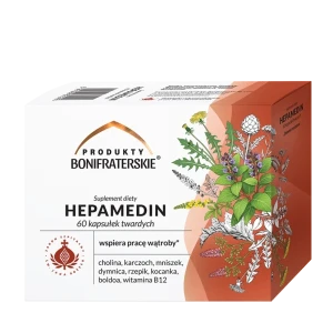 HEPAMEDIN 60 kaps. Produkty Bonifraterskie