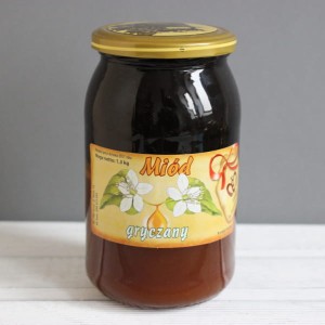 Miód gryczany 1300g Pasieka ks. Marciniaka