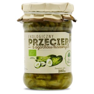 Przecier z ogórków kiszonych BIO 280g Dary Natury