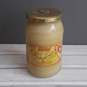 Miód rzepakowy 1300g Pasieka ks. Marciniaka