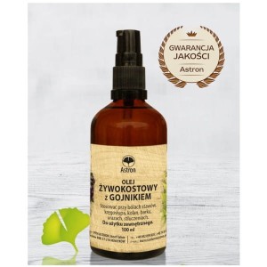 Olej żywokostowy z gojnikiem 100ml ASTRON
