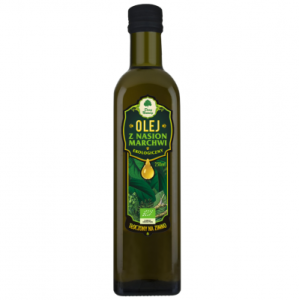 Olej z nasion marchwi eko 250ml Dary Natury