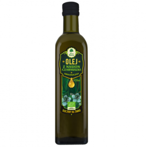Olej z nasion czarnuszki eko 250ml Dary Natury