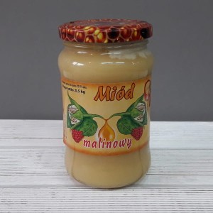 Miód malinowy 500g Pasieka ks. Marciniaka