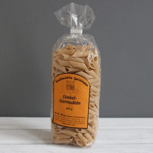 Makaron orkiszowy penne z jajkami 250g Geisingen