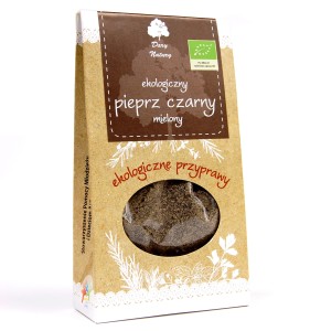 Pieprz czarny mielony 50g - Ekologiczne przyprawy - Dary Natury